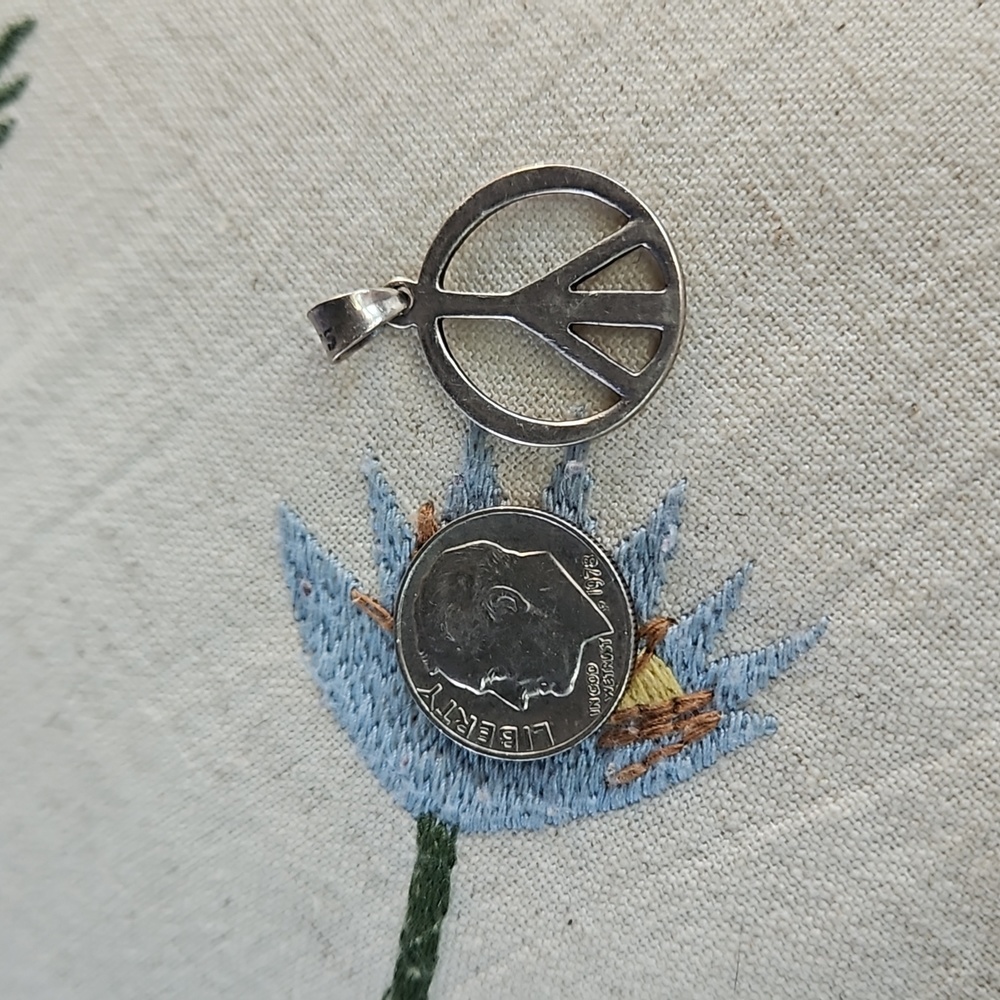 Peace Sign Pendant